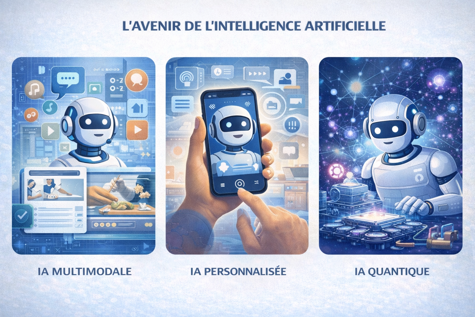 l’IA multimodale, l’IA quantique et l’IA personnalisée