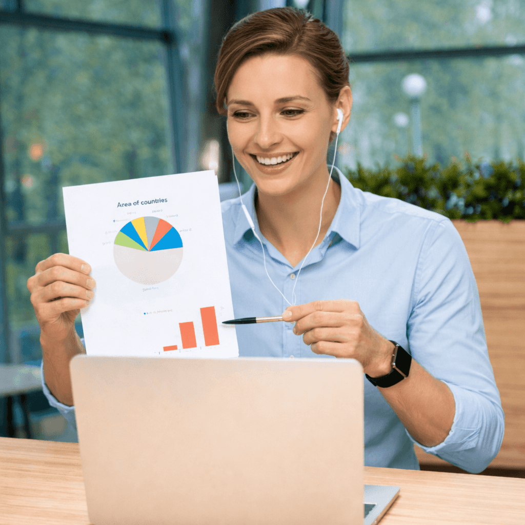 pulna_agent_ia_Femme professionnelle en visioconférence